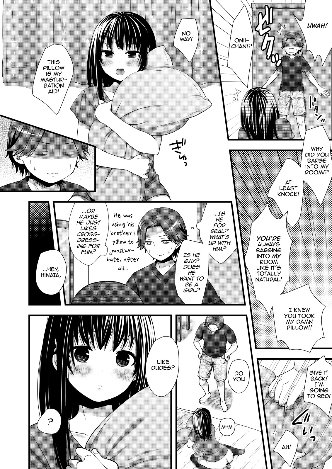 Hentai Manga Comic-There's No Way I Could Find My Brother Cute-Read-3